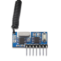 Module émetteur-récepteur RF 433 MHz, kit de module de télécommande RF, module de télécommande RF