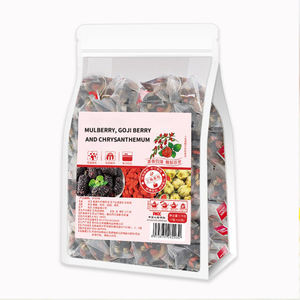 ชาสมุนไพรดอกเบญจมาศมัลเบอร์รี่โกจิเบอร์รี่7กรัมปรับแต่งได้ผลิตถุงสามเหลี่ยมอิสระ - Product Image 5