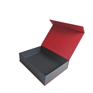 Caja de Regalo Magnética de Lujo con Forma de Libro, Tapa Abatible de Papel Duro, Cierre Magnético, Caja de Cartón para Crema de Ojos y Joyería - Product Image 1