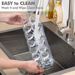 <strong>Plastic</strong> Kitchen Pantry Cabinet, Refrigerator or Freezer Food <strong>Storage</strong> <strong>Bins</strong> with Handles Food Organizer Egg Placement - Product Image 5