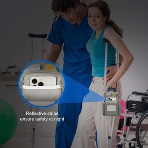 Free sample Universal <b>Accessories</b> Walker Pouch Lightweight Crutch Bag Universal Crutches <b>Accessory</b> Crutch Carryon Pouch - Product Image 2