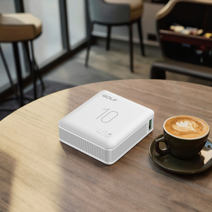 Soporte de carga rápida Mini paquete de energía Venta al por mayor Portable PD 40W LCD Digital Slim Power <span class=keywords><strong>Bank</strong></span> 10000mAh Cargador de litio - Product Image 5