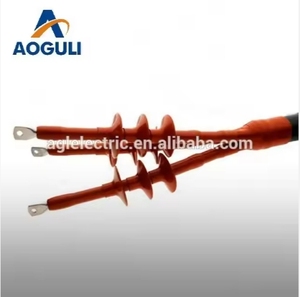High Quality 11kV 30kV XLPE Insulated Cable Indoor <b>Termination</b> Kit Aluminium Copper Lug Splice Heat Shrink for Use Splice Heat S - Product Image 4