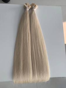 Extensiones de Cabello Rubio con Punta Plana 613, Extensiones de Cabello Humano Remy Pre-Adheridas con Punta Plana, Doble Trama, Invisibles - Product Image 1