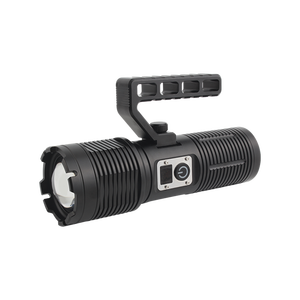 Высокомощный уличный Кемпинг Охота <span class=keywords><strong>5</strong></span> режимов алюминиевый сплав Type-c Фонарик светодиодный тактический сильный фонарик - Product Image 1