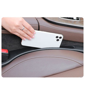 Universele Elastische Lederen Graan Console Auto Seat Gap Filler Cover Side <span class=keywords><strong>Organizer</strong></span> Voor Interieur Auto-Accessoires - Product Image 3