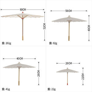 LS высококачественный декоративный зонт для свадебного украшения масляный бумажный зонт - Product Image 2