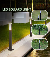 IP65 LED Iluminación exterior Bolardo de alta calidad Césped Jardín Luz 10W Bolardo Jardín cuadrado Led Jardín Bolardo Luz
