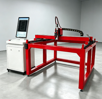 Machine de découpe laser à fibre CNC de bureau 1313 à refroidissement par eau de petite taille - Prise en charge de l'importation de divers formats de fichiers tels que DXF et AI