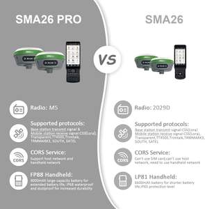 Collecteur GNSS portable SMA26 Pro Rover RTK avec compensation d'inclinaison, 4G/WiFi, étanche IP67, système de topographie, garantie <span class=keywords><strong>1</strong></span> an - Product Image 4