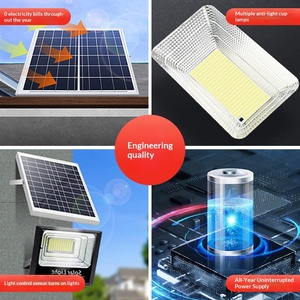 Reflector Solar LED Serie B10E de 100W, ABS, Clasificación IP67, Control Remoto, Ángulo de Haz de 120°, 50000 Horas de Vida Útil, Acabado con Recubrimiento en Polvo - Product Image 4