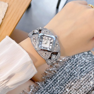 Montres LABAOLI <span class=keywords><strong>pour</strong></span> femmes, montres de luxe serties de diamants, élégantes, cadeaux <span class=keywords><strong>pour</strong></span> femmes, cadran carré, montre à quartz simple <span class=keywords><strong>pour</strong></span> femmes - Product Image 3