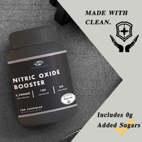 Vente chaude OEM - Personnalisable - Complément sportif - Booster d'oxyde nitrique 2250 mg, 180 capsules - Sans gluten et sans OGM