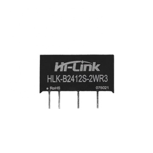 Module d'alimentation isolé DC-DC Hi-Link 24V vers 12V 166mA 2W avec protection contre les courts-circuits HLK-B2412S-2WR3 B2412S-2WR3 - Product Image 1