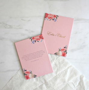 Sobre estilo bohemio personalizado con flor Rosa Tapa dura tarjeta <span class=keywords><strong>De</strong></span> invitación <span class=keywords><strong>De</strong></span> <span class=keywords><strong>boda</strong></span> 8x10 pulgadas invitaciones <span class=keywords><strong>De</strong></span> <span class=keywords><strong>boda</strong></span> para fiestas - Product Image 2