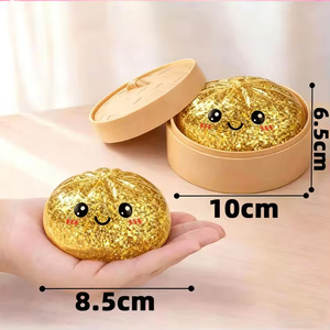 Jouet anti-stress souple en forme de chignon simulé, à remontée lente, pour soulager l'anxiété, cadeau amusant pour enfants et adultes, idéal pour les filles - Nouveauté TikTok en promotion - Product Image 3