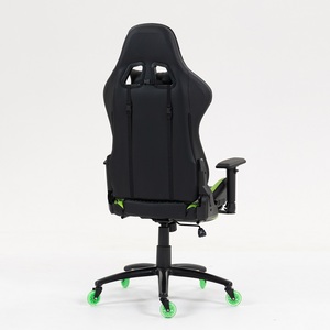 Silicone <strong>Wheels</strong> Popular E-sport Massage Lumber Support <strong>Gamer</strong> Sillas Cheap Price LOW MOQ Computer Gaming <strong>Chairs</strong> with Footrest - Product Image 6