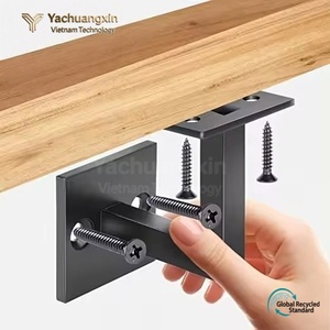 <b>Wall</b> <b>Mounted</b> Metal Arm <b>Shelf</b> Bracket Heavy Duty Triangle Support - Product Image 5