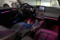 Kit d'éclairage d'ambiance intérieur de voiture en fibre de carbone Symphony LED pour Audi A3/RS3 2013-2020, accessoires d'éclairage intérieur automobile