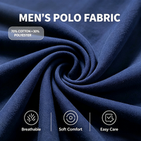 Polo classique à manches courtes pour homme, couleur unie, style décontracté, idéal pour le bureau, le quotidien ou comme uniforme, personnalisable – Nouvelle collection
