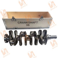 Vente en gros de vilebrequin 3S 3S FE 3S-FE pour moteur Toyota 3S 3SFE 3S-FE Vilebrequin 13411-74908 de haute qualité