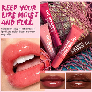 Brillo Labial PAGE VINE Cross-Border Juice Bomb, Hidratante, de Larga Duración, con Efecto Espejo, Transparente como el Hielo, para <span class=keywords><strong>Labios</strong></span> con Aspecto Fresco - Product Image 3