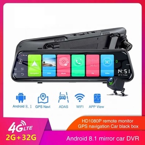 Camera hành trình ô tô màn hình cảm ứng 10 inch, camera kép, tầm nhìn ban đêm, Android 4G LTE, ADAS, 1080P, Wifi, GPS - Product Image 2