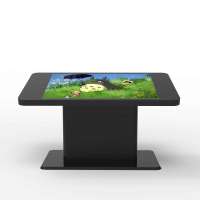 32-Zoll Touchscreen-Spieltisch mit Münz- und Scheinakzeptor, Kabelloser Aufladung und Multi-Touch-Interaktivität für Kinderunterhaltung