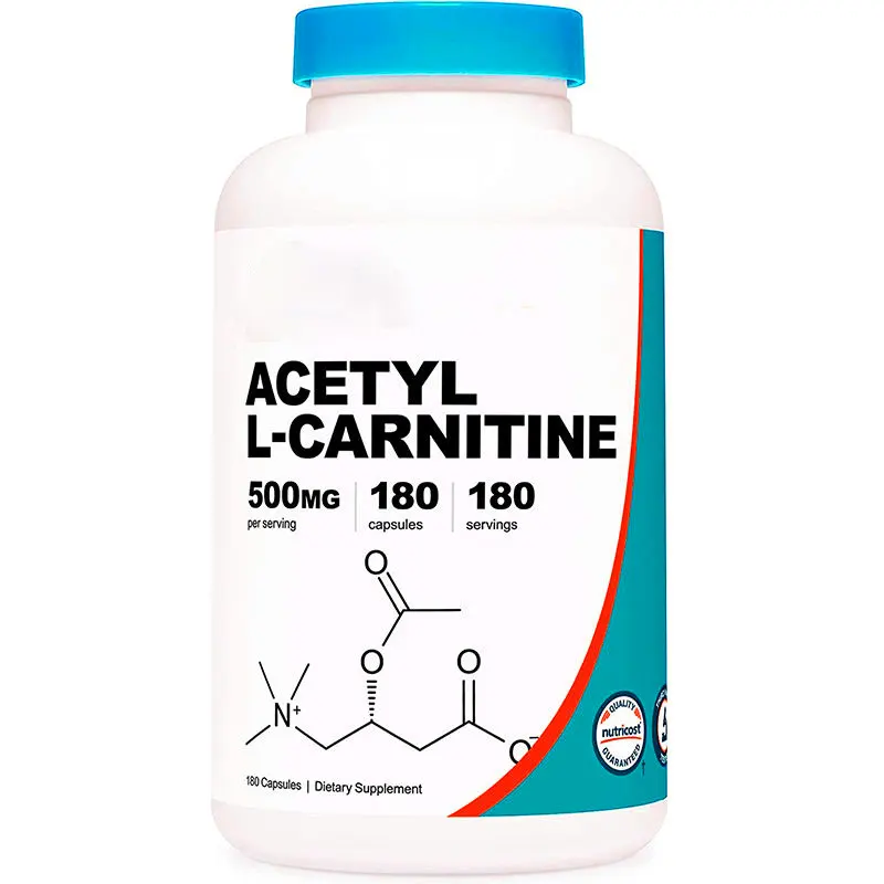 Chức năng não hỗ trợ viên nang Acetyl l-Carnitine bổ sung alcar Hỗ trợ chức năng nhận thức và sức bền tập thể dục