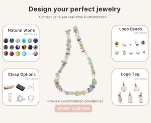 Collar de Perlas de Agua Dulce y Fluorita Natural para Mujer, Joyería Curativa para el Día de la Madre y Promociones de Cumpleaños - Product Image 2