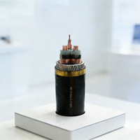 Câble minier robuste WD-MYJY43 0,6/1 kV, blindé SWA, LSZH, résistant au feu, pour projets de sécurité industrielle dans les mines