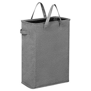 ANYO 45L Slim <strong>Laundry</strong> Hamper Small Collapsible <strong>Laundry</strong> <strong>Basket</strong> <strong>Thin</strong> Narrow - Product Image 1