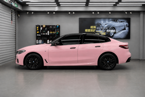 Vinilo para Automóviles PET, Color Rosa Sakura, Alto Brillo, Antiarañazos, con Liberación de Aire, para Envolver Todo el Vehículo, Película que Cambia de Color, Rollo de PPF - Product Image 4