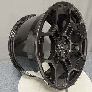 Jantes en alliage d'aluminium forgé monobloc Viaol personnalisées, couleur PCD5x120, cinq branches, 4 pièces, noires, 8J-12J, neuves pour Golf C7 C8 - Product Image 4