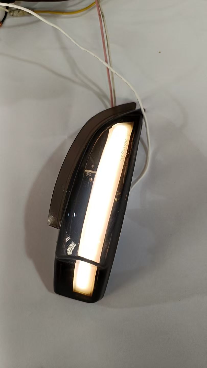 Smoke lens Amber Dynamic+white animation