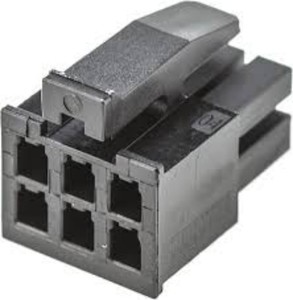 ตัวเชื่อมต่อ TE Connectivity Micro <span class=keywords><strong>Mate</strong></span> <span class=keywords><strong>N</strong></span> <span class=keywords><strong>Lok</strong></span> 794617-2 ซีรีส์ แบบ Receptacle Housing 2 4 6 ตำแหน่ง 3 มม. 2 แถว สีดำ สำหรับเชื่อมต่อสายไฟแบบ Crimp - Product Image 2