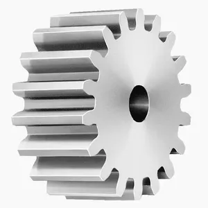 precision wear-resistant 1M 10-30T stainless steel flat spur gear inner hole 5mm