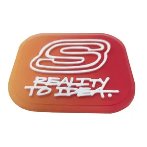Silicone mold label heat press 3d cap logo metallic 3d silicone tpu heat transfer patch rubber pvc custom embroidery patch