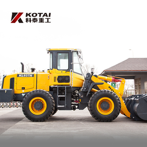 Chargeur sur pneus articulé KOTAI KL937H avec volant flexible, moteur diesel Cummins, moment de charge élevé pour les travaux d'entrepôt - Product Image 3