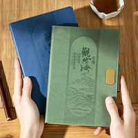 Coffret Cadeau Papeterie Style Vintage – Carnet en Papier Dowling avec Reliure Agrafée en Polyuréthane – Cadeaux Pratiques pour la Fête des Enseignants