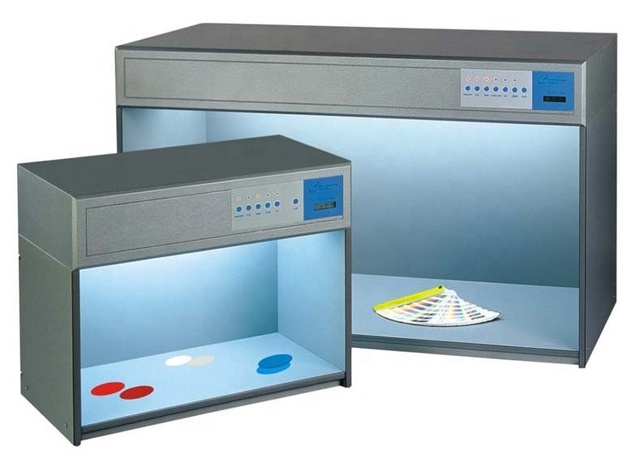 ASTM D1729 ISO 3664  6 Light Box Color Viewing Light Box Color Matching Cabinet