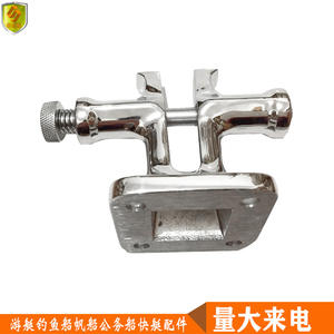 <b>Marine</b> Stainless Steel <b>Hardware</b> Accessory Spring-Loaded Solid Single Cross Bollard with Ram's Horn for Yachts Fishing Boats - Product Image 5