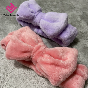 Newest Adjustable Women Simple Candy Color Beauty Makeup <strong>Toweling</strong> Soft Salon <strong>SPA</strong> <strong>Facial</strong> Headband - Product Image 2