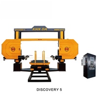 Sierra de Hilo Diamantado de 5 Ejes - Discovery 5 para Granito y Mármol, Máquina de Corte de Piedra CNC con Perfilado 3D