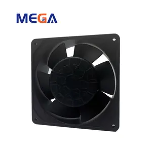 Refroidisseur de châssis industriel 135mm Métal Brushless Low Noise High Speed Axial Flow Fan AC 380V Personnalisable Fan