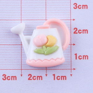 Buena Calidad Stock a granel Happy Garden Farm Theme Flat Back Resina Accesorios Diy - Product Image 6