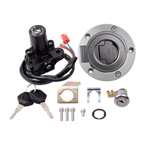 Yamaha Ignition Switch Lock Set With Gas <b>Cap</b> And <b>Key</b> For YZF R1 R6 2004 2015 Motorcycle Replacement Parts - Product Image 1