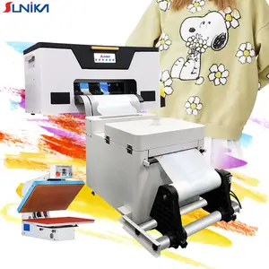 Sunika Wholesale 12 Inch Garment DTF Printer Roll To Roll Dtf Printer With Powder Shaking Machine Impresora For T Shirts