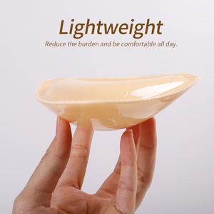 A/B/C/Dスキントーン両面接着スポンジ軽量防水スティッキーブラインサートプッシュアップシリコーンブラカップ - Product Image 5