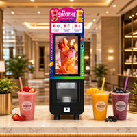 Máquina Expendedora Automática de Smoothies, Pantalla Táctil Comercial, Pago sin Efectivo, Máquina para Hacer Bebidas, Venta al por Mayor